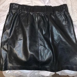 Wild Fable Leather mini skirt